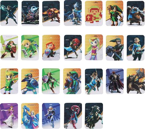 amiibo zelda nfc cards|Zelda mini amiibo cards.